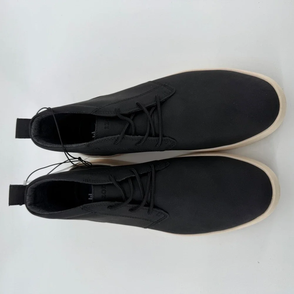IZOD‎ Palmer Mens Black Chukka Boots Memory Foam Sneakers Size 9 1815298